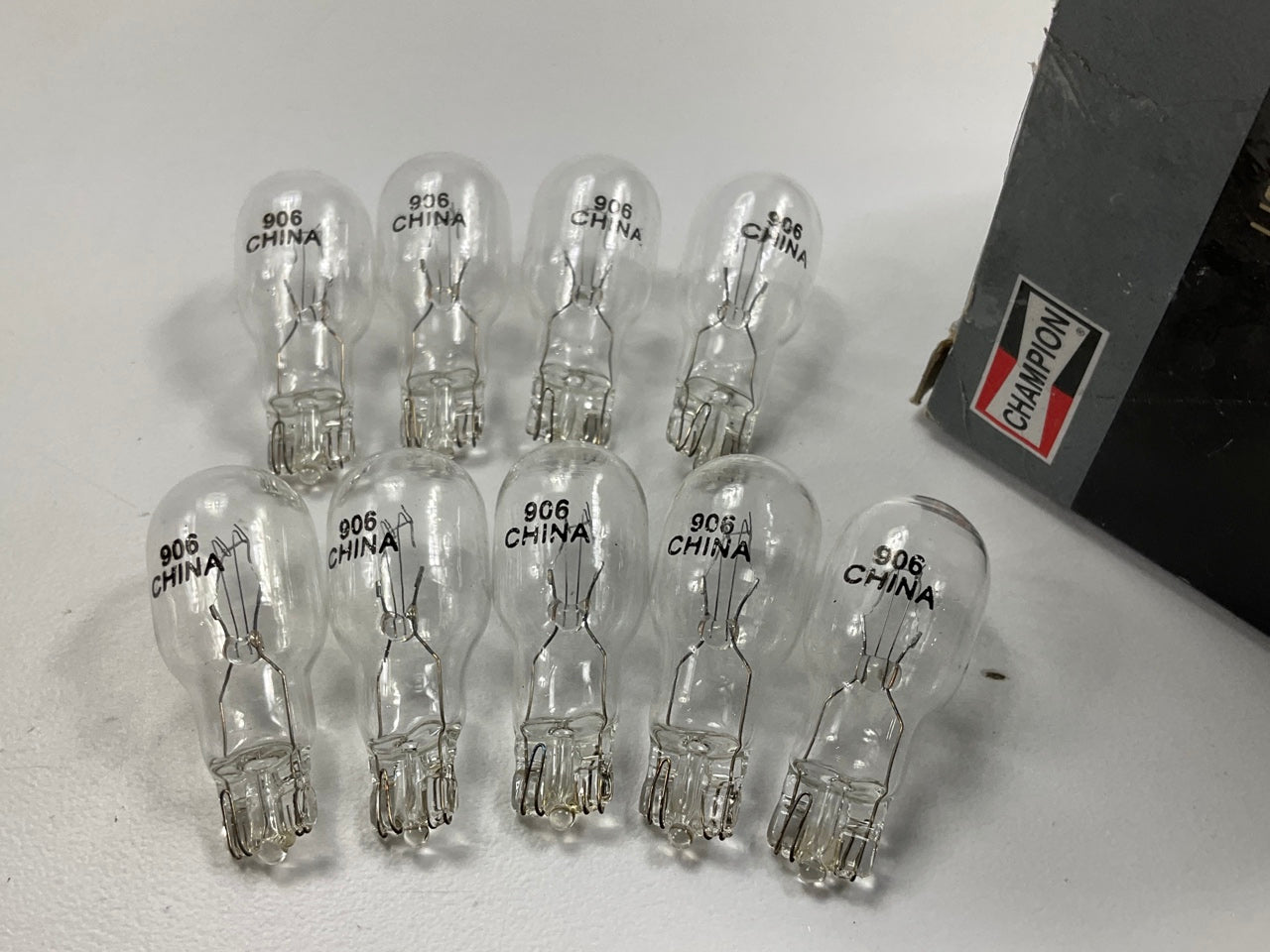 (9) Champion 906 Courtesy Light Lamp Bulb