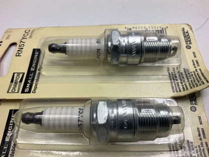 (2) Champion 954C Small Engine Spark Plugs RN57YCC