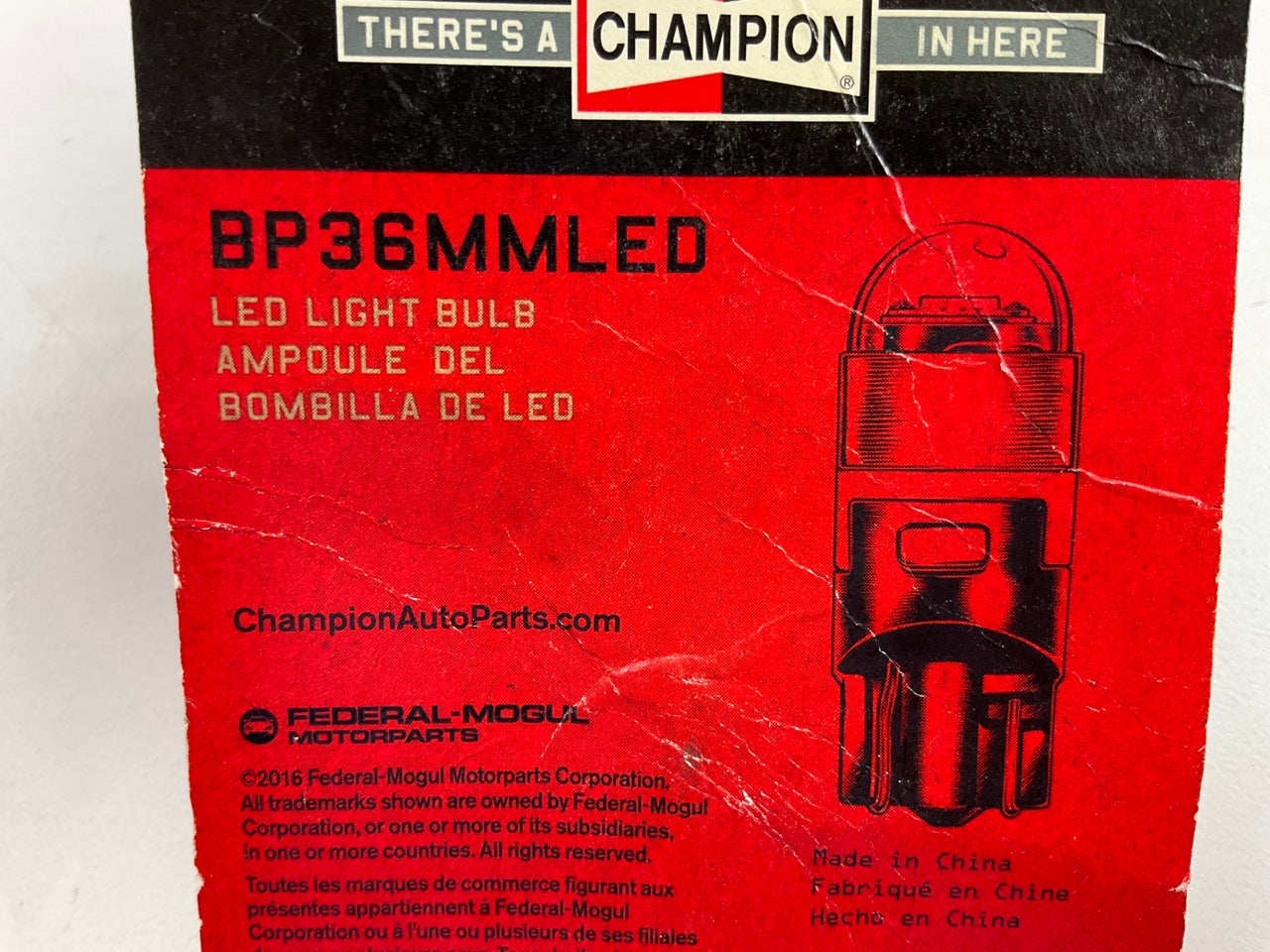 Champion BP36MMLED LED License Plate Light Lamp Bulb