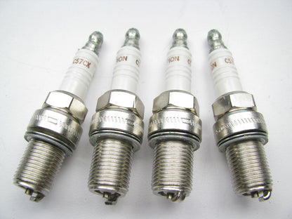 (4) Champion C57CX Racing Spark Plugs  # 295