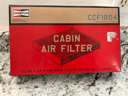 Champion CCF1804 Cabin Air Filter