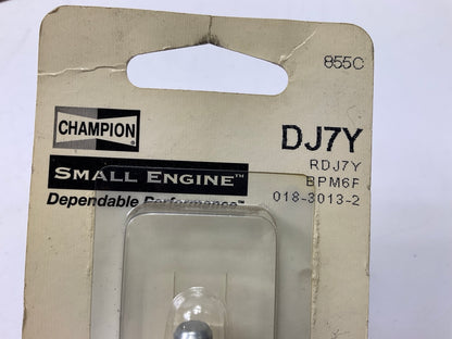 (2) Champion 855 DJ7Y Spark Plug For Small Engines (RDJ7Y, BPM6F, 855C)