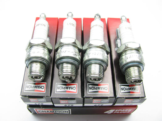 (4) Champion L55C Spark Plugs # 679