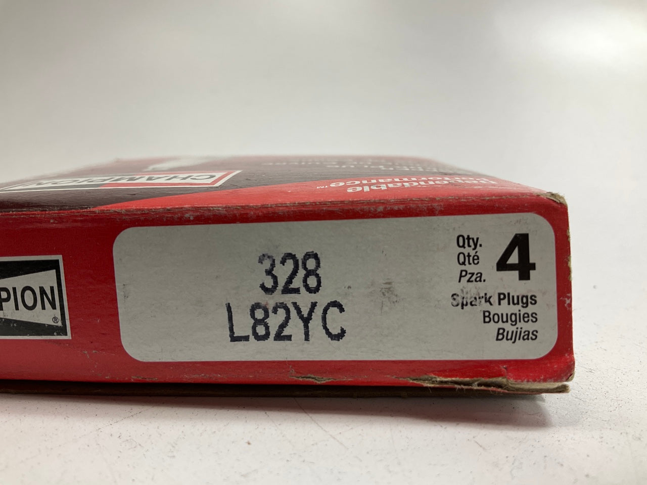 (4) Champion #328 L82YC, Copper Plus Spark Plug