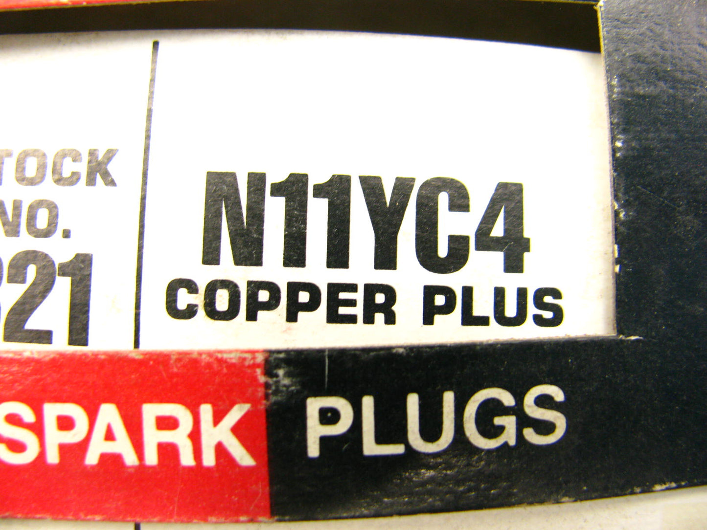 (4) Champion N11YC4 Ignition Spark Plugs - Copper Plus Resistor