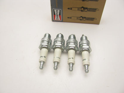 (4) Champion QL78YC Spark Plugs - For Evinrude Johnson Mariner Mercury MARINE
