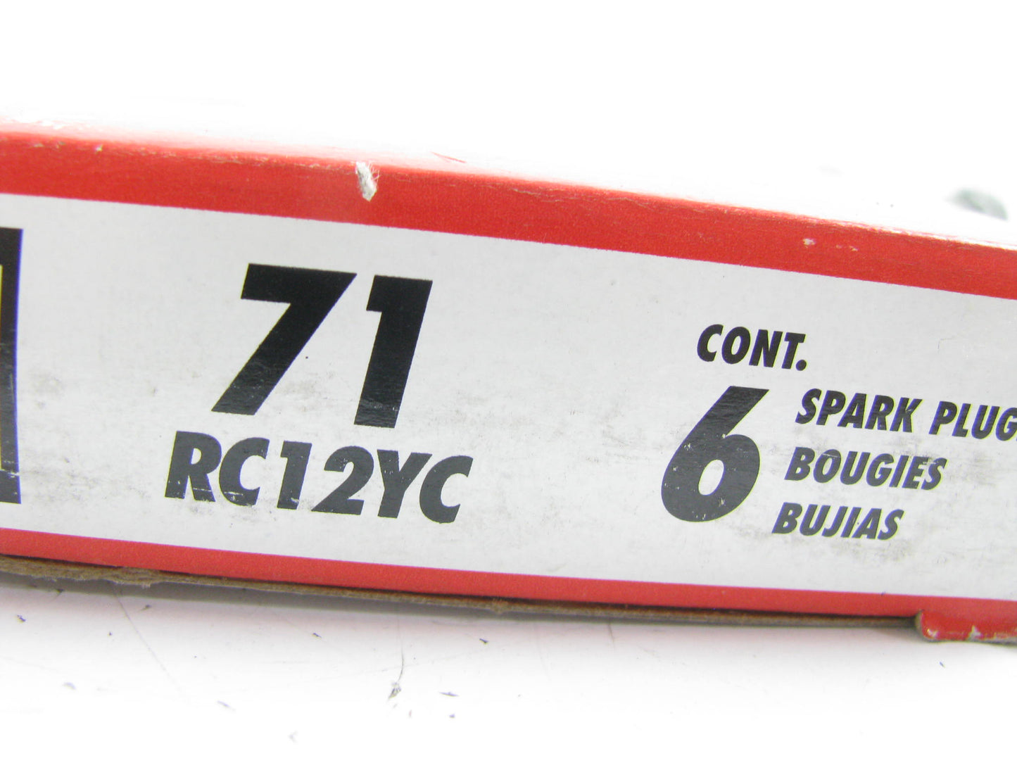 (6) Champion RC12YC Small Engine Ignition Spark Plug - 71-1