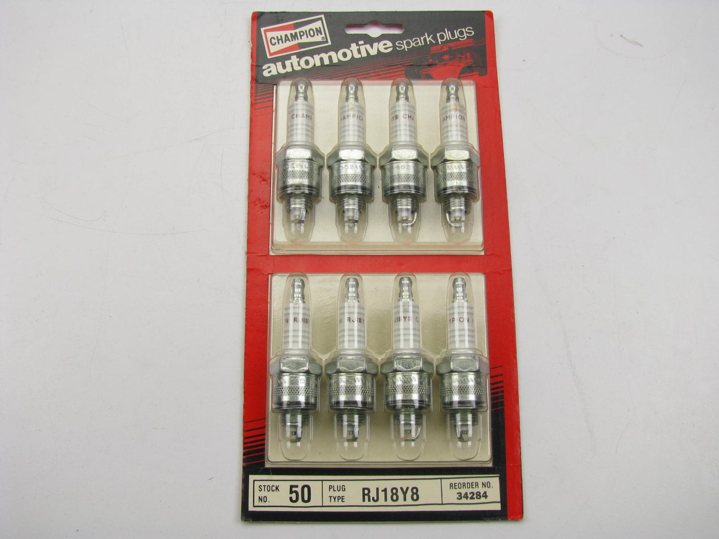 (8) Champion RJ18Y8 Ignition Spark Plugs