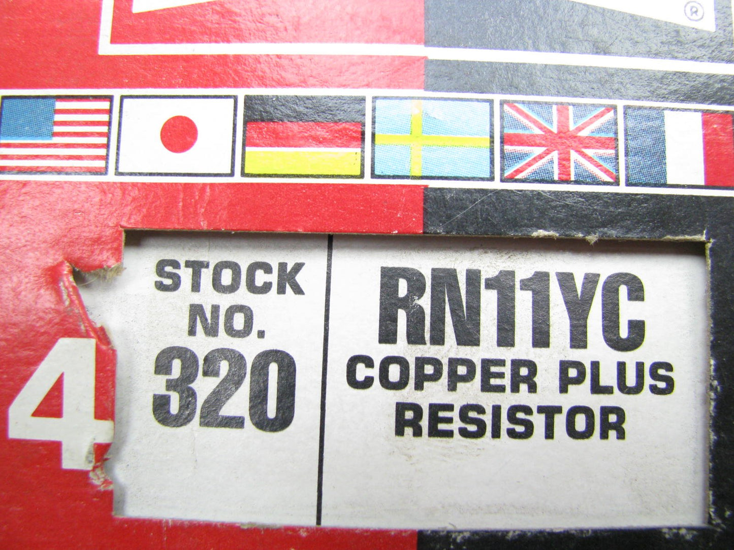 (4) Champion RN11YC Copper Plugs Spark Plugs