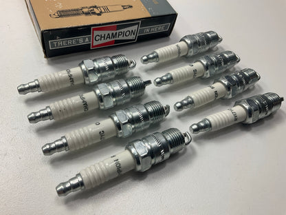 (8) New Champion RV17YC Engine Ignition Spark Plug Set