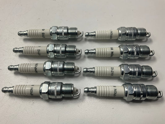 (8) New Champion RV17YC Engine Ignition Spark Plug Set