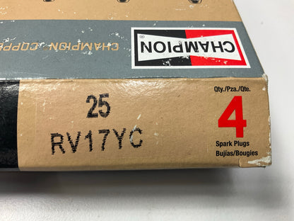 (8) New Champion RV17YC Engine Ignition Spark Plug Set
