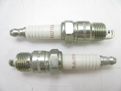 (4) Champion RV17YC6 Copper Plus Spark Plugs