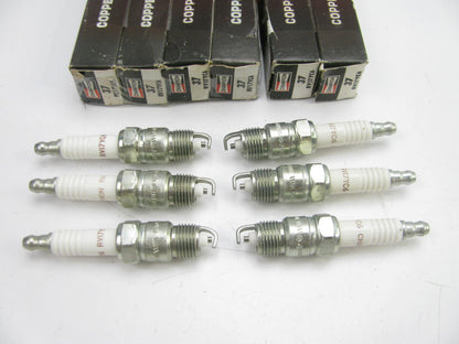(6) Champion RV17YC6 Copper Plus Spark Plugs
