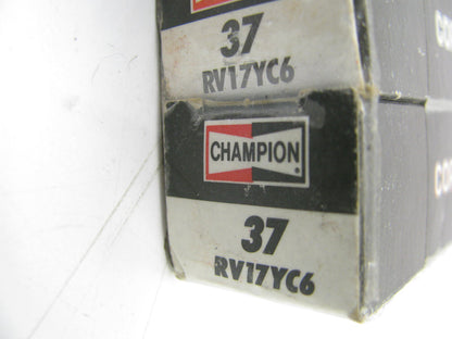 (6) Champion RV17YC6 Copper Plus Spark Plugs