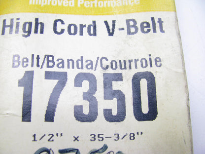 Charter 17350 Accessory Drive Belt - 0.53'' X 35.00'' - 36 Degree