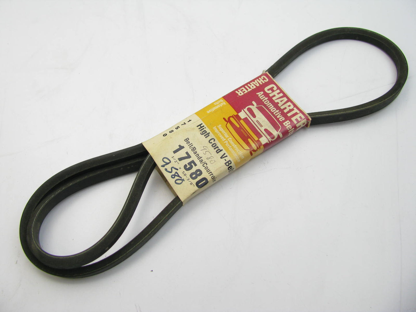 Charter 17580 Accessory Drive Belt - 0.53'' X 58.00'' - 36 Degree