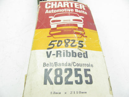 Charter K8255 Serpentine Belt - 0.69'' X 82.50'' - 5 Ribs