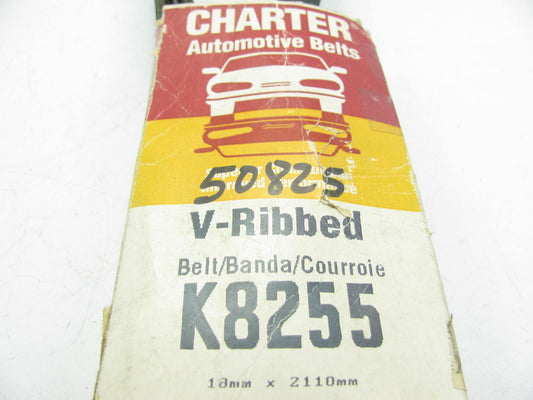 Charter K8255 Serpentine Belt - 0.69'' X 82.50'' - 5 Ribs