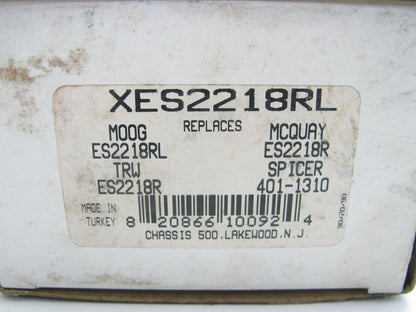 Chassis 500 XES2218RL Steering Tie Rod End - Front Outer