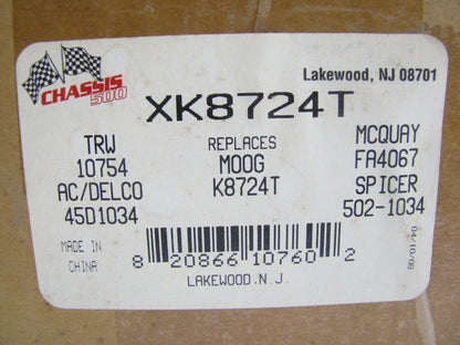 Chassis 500 XK8724T Suspension Control Arm And Ball Joint - Front Right Upper