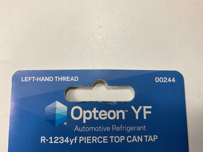 Opteon YF 00244  1234 Pierce Top Refrigerant Can Tap, Left Hand Thread