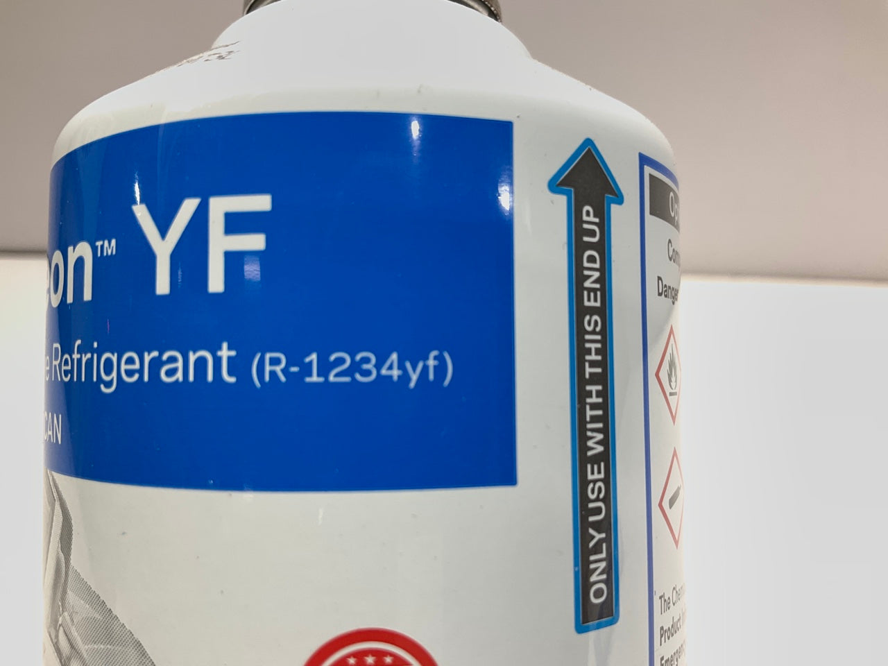 Chemours R-1234yf Automotive A/C Refrigerant Opteon YF Box 12 Oz Can R1234YF