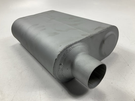 Cherry Bomb 7413 Performance Muffler - 2-1/4'' ID Offset Inlet & Outlet, 19'' Long