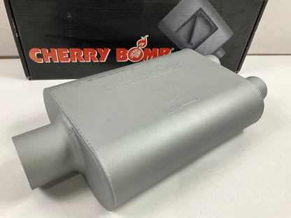 Cherry Bomb 7420 Muffler - 3'' Center Inlet, 2-1/4'' Dual Outlets, 19'' Long