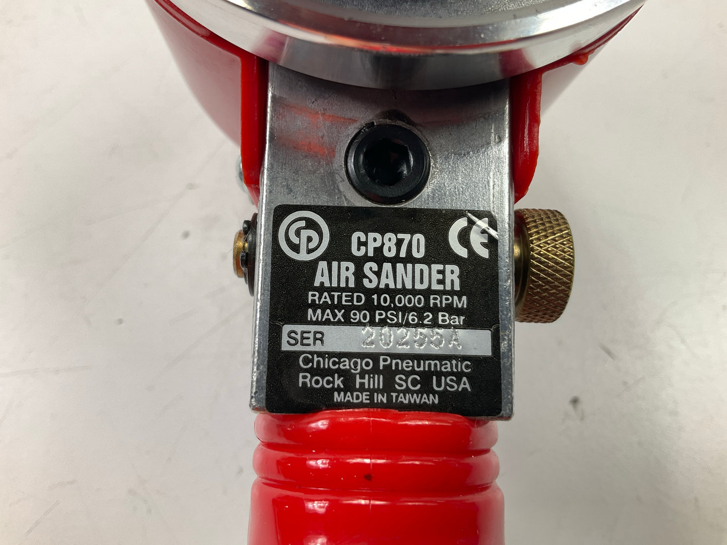 Chicago Pneumatic CP870 6'' Dual Action DA Air Sander