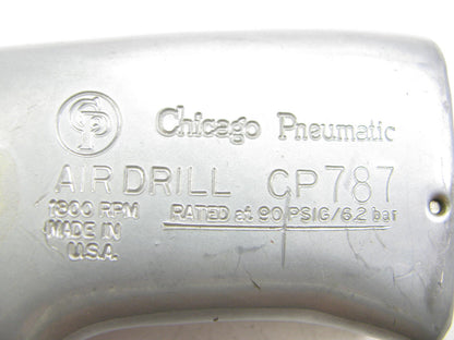 Chicago Pneumatic CP787 Air Drill 3/8'' Jacobs Chuck 1800 RPM - MADE IN USA