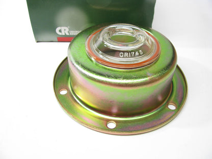 Chicago Rawhide 1743 Wheel Oil Hub Cap - 6.313'' OD X 4.525'' ID X 6 Bolts