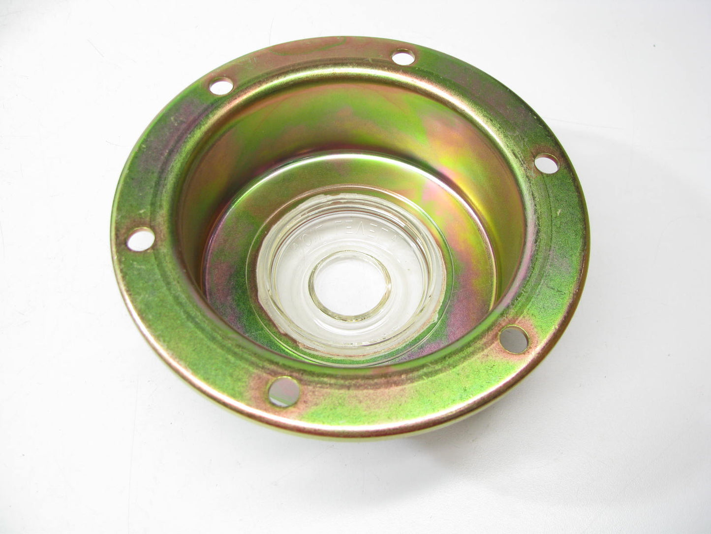 Chicago Rawhide 1743 Wheel Oil Hub Cap - 6.313'' OD X 4.525'' ID X 6 Bolts