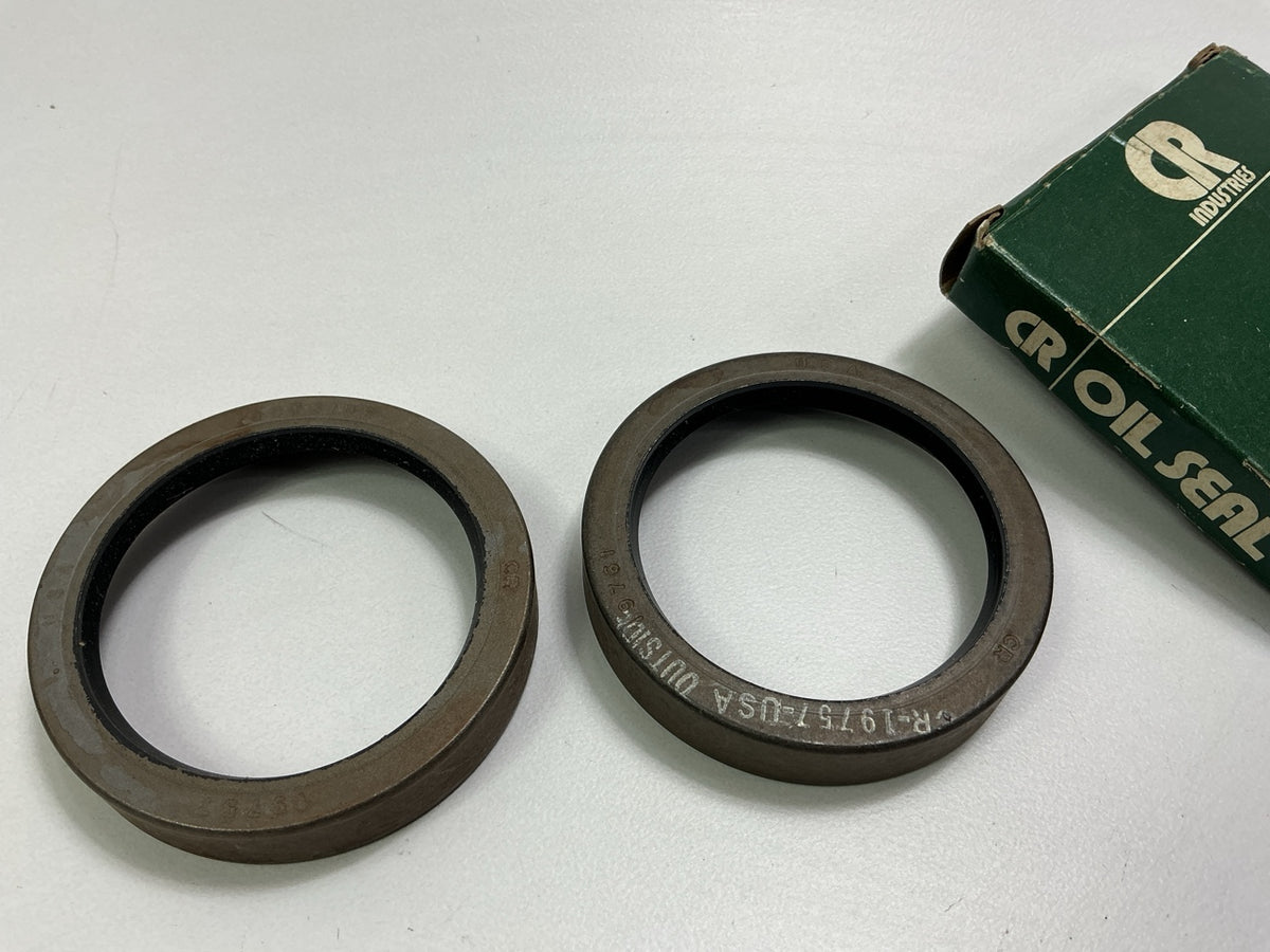 (2)  Chicago Rawhide 19757 Wheel Seal - Front
(2) Chicago Rawhide 19757 Wheel