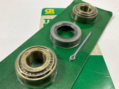 CR #22 3/4'' Trailer 0.75'' Straight Axle Wheel Bearing Kit: LM11949 & LM11910