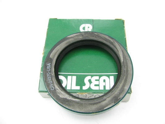 Chicago Rawhide 24370 Oil Seal - 3.500'' OD X 2.4375'' ID X 0.4375'' Wide