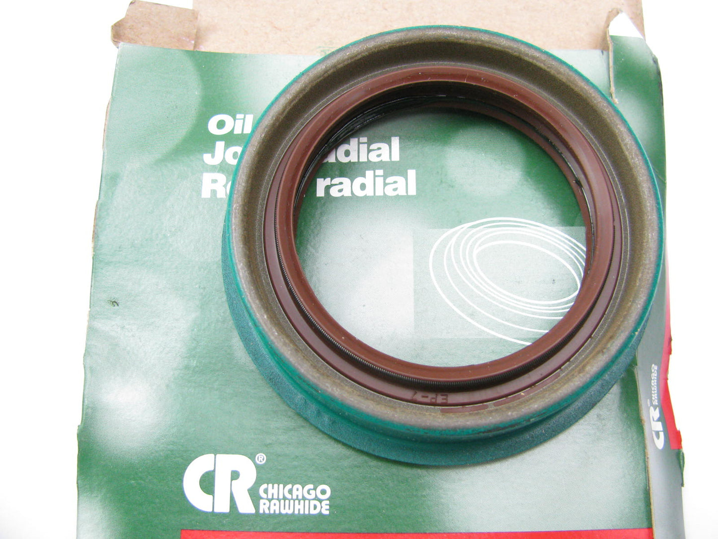 Chicago Rawhide 24964 Oil Seal - 3.4280'' OD X 2.5000'' ID X 0.7610'' Wide