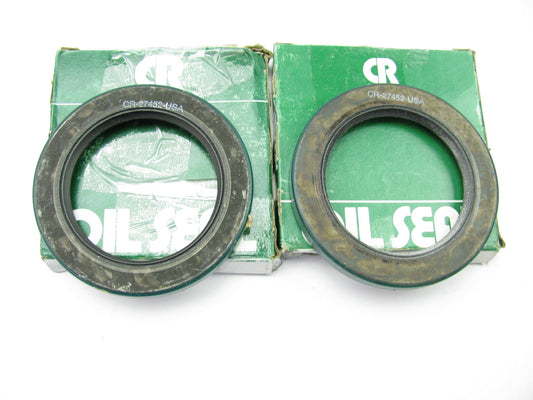 (2) Chicago Rawhide 27452 Front Wheel Seal