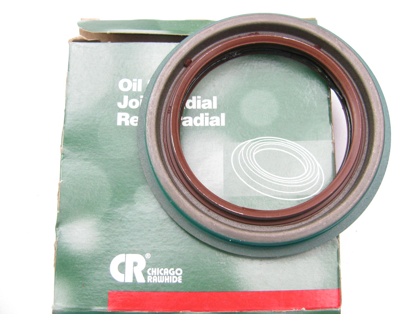 Chicago Rawhide 29967 Oil Seal - 4.0003'' OD X 3.0000'' ID X 0.6180'' Wide