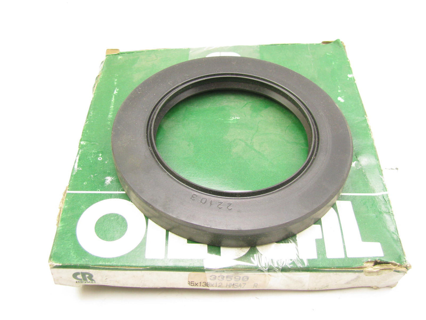 Chicago Rawhide 33590 Oil Seal - 5.118'' OD X 3.346'' ID X 0.500'' Wide