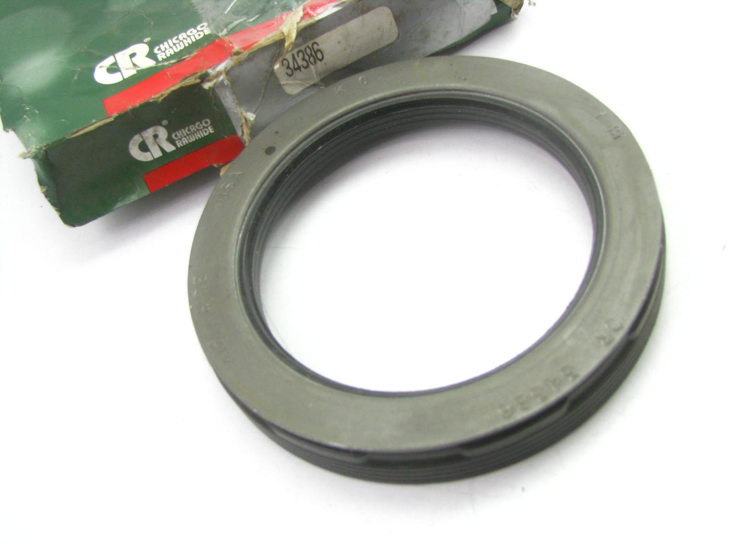 Chicago Rawhide 34386 Oil Seal - 4.761'' OD X 3.437'' ID X 0.605'' Wide - CR34386