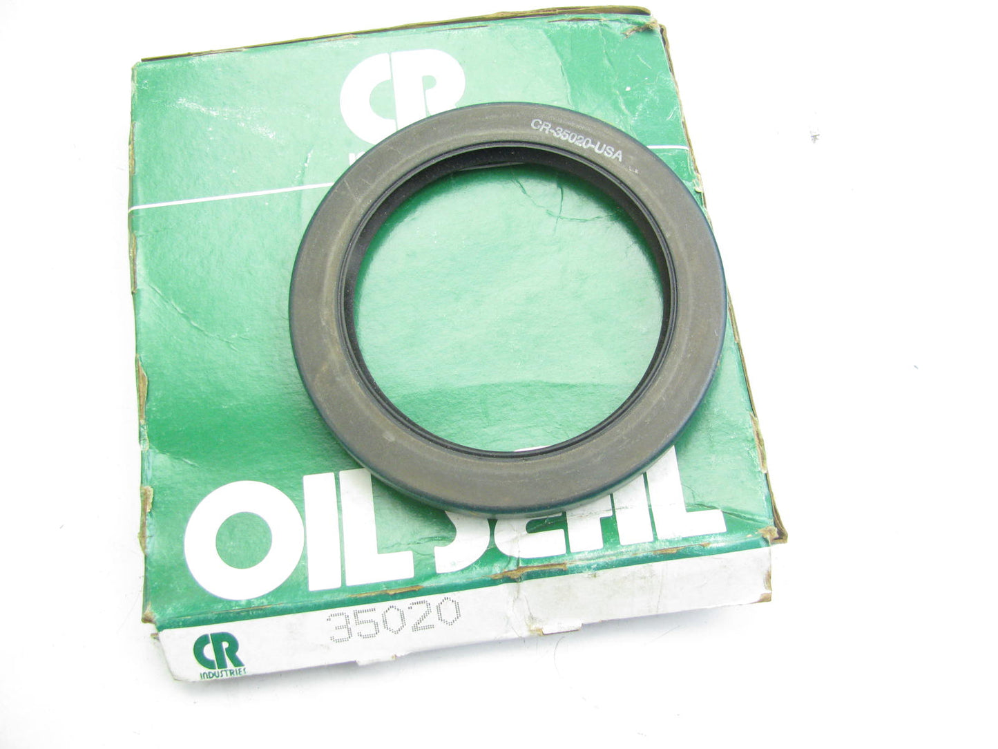 Chicago Rawhide 35020 Oil Seal - 4.751'' OD X 3.500'' ID X 0.438'' Wide