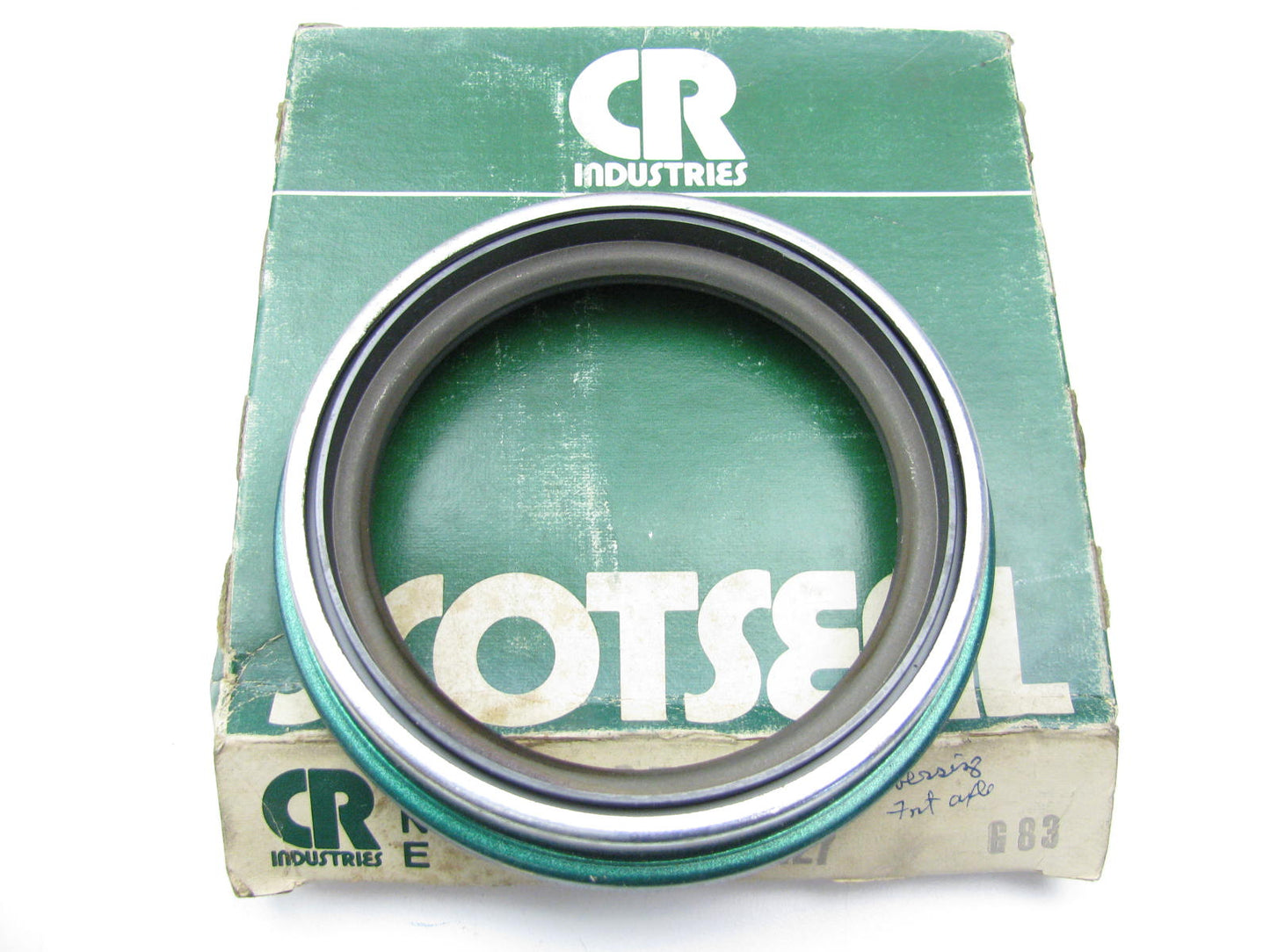 Chicago Rawhide 35072 Wheel Seal - 4.8520'' OD X 3.5000'' ID X 0.904'' Wide