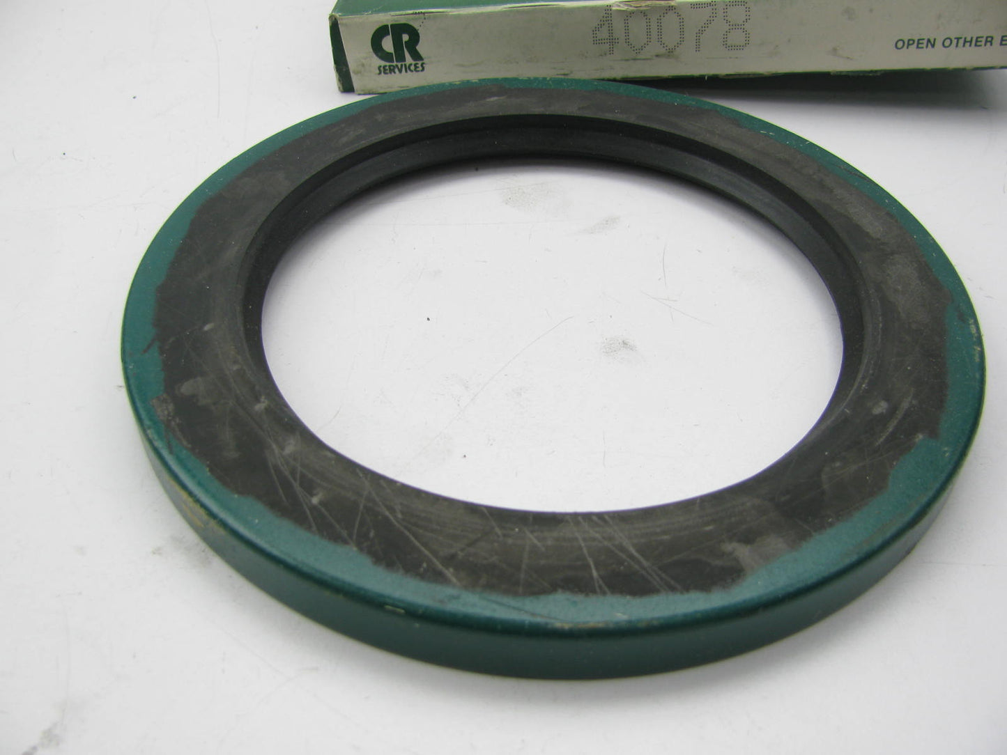 Chicago Rawhide 40078 Wheel Oil Seal - 5.631'' OD X 4.000'' ID X 0.375'' Wide