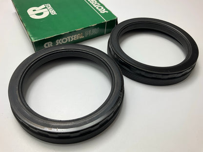 (2) Chicago Rawhide CR 43753 Wheel Seals - 5.753'' OD X 4.375'' ID X 1.000'' Wide