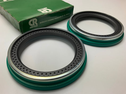 (2) Chicago Rawhide CR 43860 Rear Wheel Seals - 6.259'' OD X 4.375'' ID - N43860