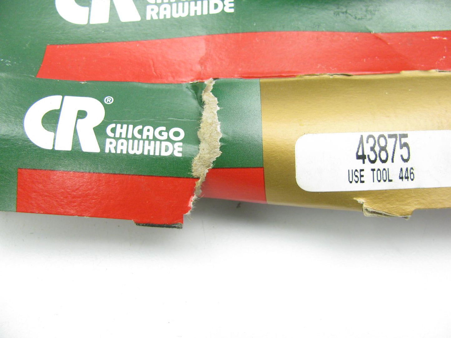 Chicago Rawhide 43875 Wheel Seal - 6.3110'' OD X 4.3750'' ID X 1.1250'' Wide