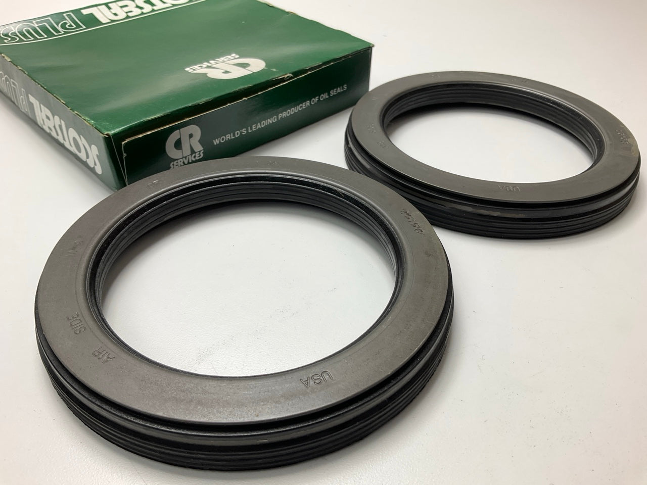 (2) Chicago Rawhide SKF 45158 Oil Seal - 6.265'' OD X 4.500'' ID X 0.61'' W 370021A