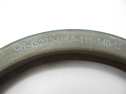 Chicago Rawhide 45222 Wheel Oil Seal - 5.512'' OD X 4.528'' ID X 0.472'' Wide