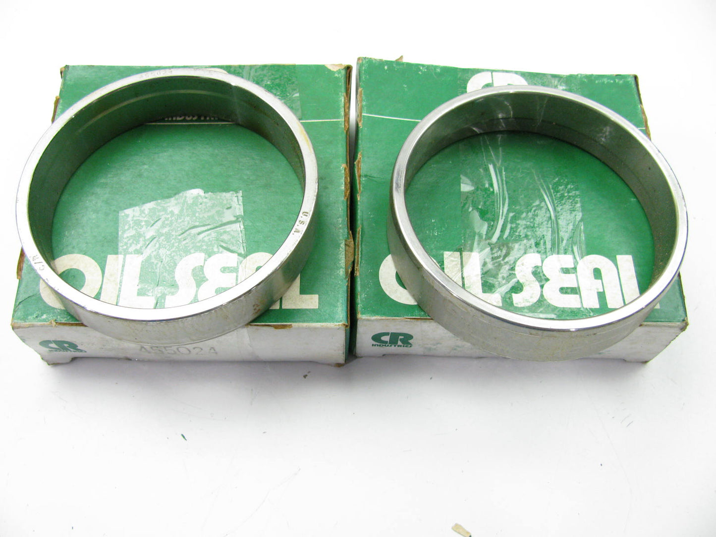 (2) Chicago Rawhide 455024 Wheel Bearing Spacer - 5.004'' OD X 3.312'' ID X 0.468''